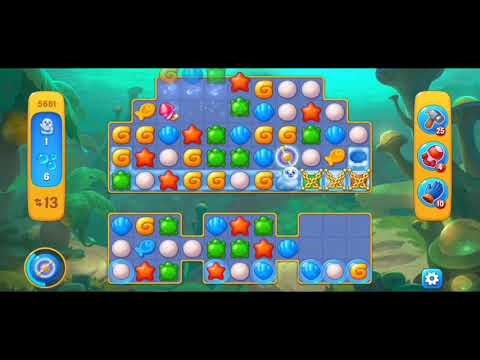 Fishdom 5661 Hard Level - NO 💣🧨💥