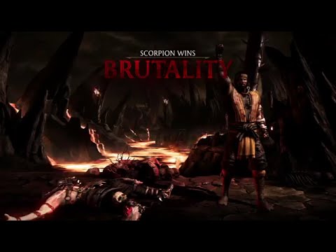 Mortal Kombat X Scorpion New Hidden Brutality