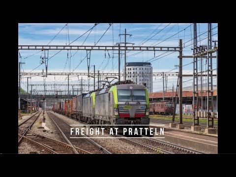 4K Freight around Pratteln, Switzerland April 2019