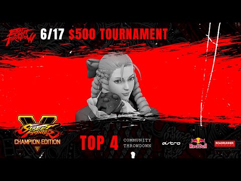 ECT Community Throwdown: SFV Top 4 - 6/17 (RobTV, SpaceBoy, Shine, Sabin)