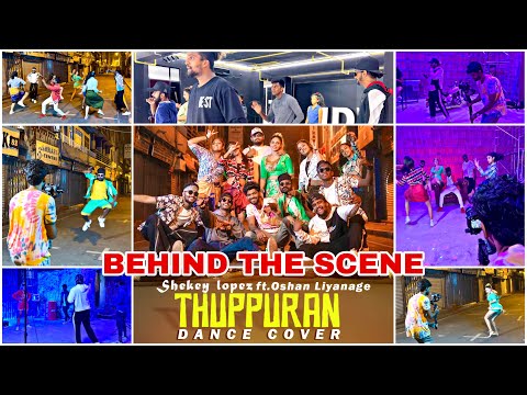 Shekey And Oshan - Thuppuran DANCE COVER | BEHIND THE SCENE | Eranda And Sithum