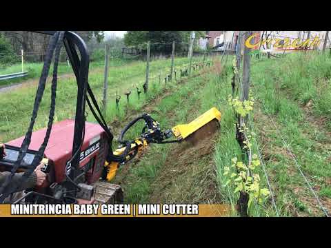 MINITRINCIA BABY GREEN | MINI CUTTER - Orizzonti Macchine Agricole