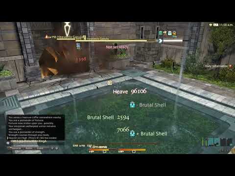 FFXIV Hoh Solo GNB 81+ wipe #4 pretty embarrassing