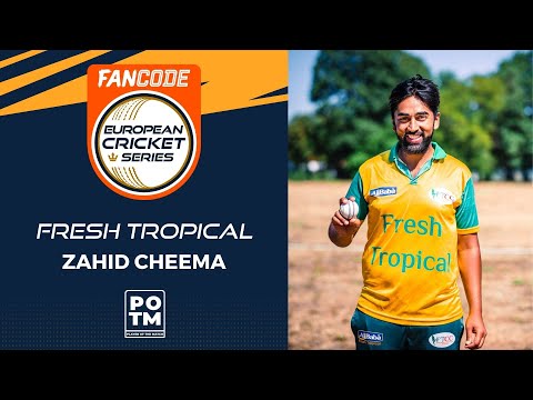 POTM: Z.Cheema - FT vs MU | Highlights | FanCode ECS Milan, 2022 Day 3 | ECS22.345