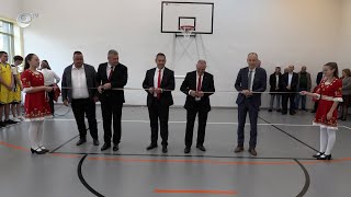 Гимназията в Неделино вече разполага с напълно отремонтиран физкултурен салон