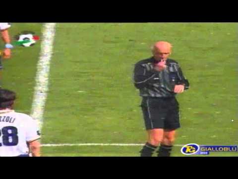 Serie A 2000-2001, day 26 Brescia - Verona 1-0 (R.Baggio)