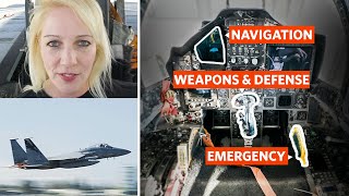 [分享] 美國退役女飛官分享F-15C座艙鈕