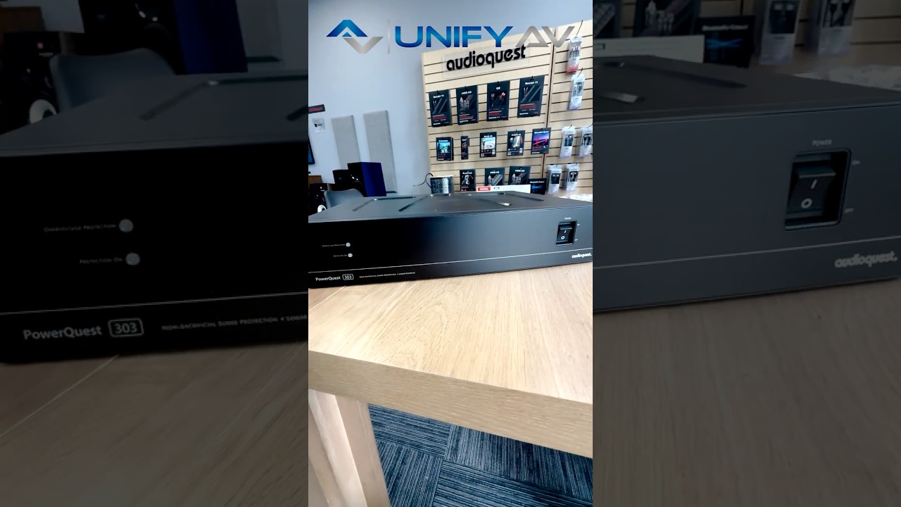 Unboxing the AudioQuest PowerQuest 303 — now available at Unify AV in St. Albert. #audioquest #yeg