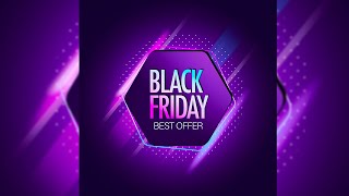 Black Friday Flyer Design in Photoshop | Photoshop Tutorial
