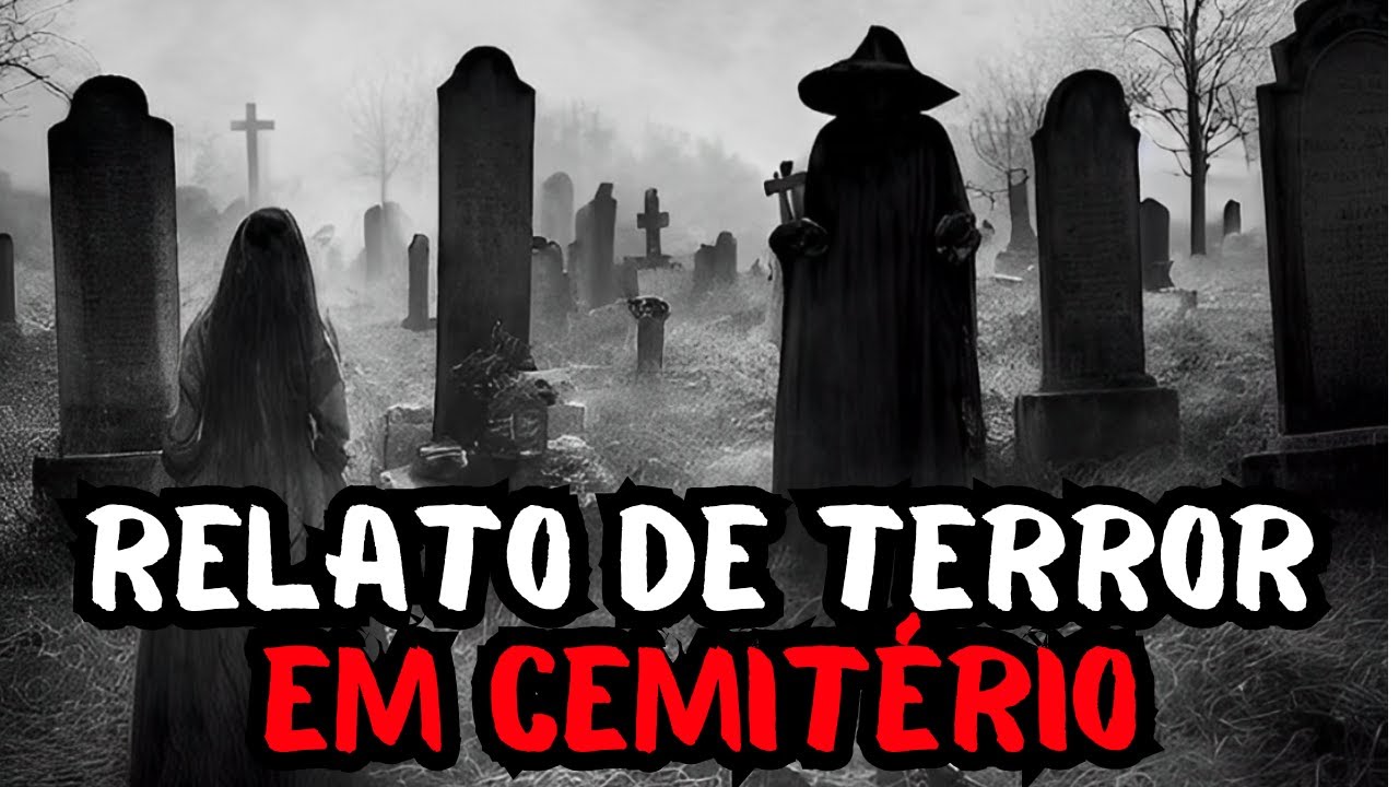 RELATOS DE TERROR no cemitério! Histórias de terror assustadoras