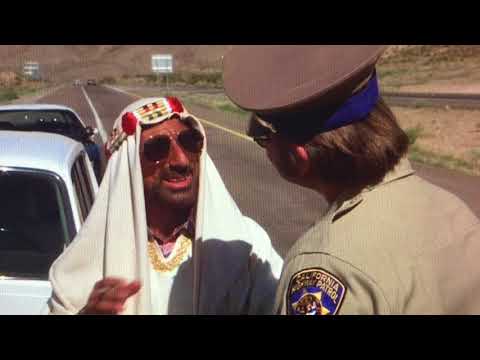 The Cannonball Run - Rolls Royce vs. the CHP