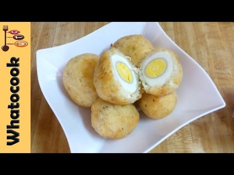 How To Make Guyanese 🇬🇾 Cassava Egg Ball | Cassava Ball (Vegan) | #FlavorfulEatz | WhaTooCook.com