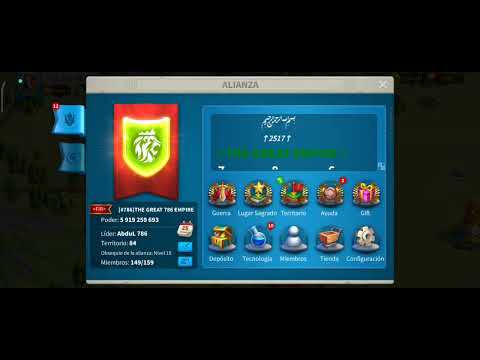 Apertura de los pasos nivel 4 kvk#C11622 Reino 2517/RISE OF KINGDOMS