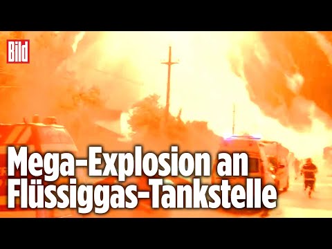 Gigantische Explosion in der Nähe von Bukarest