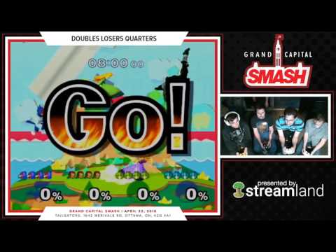 Grand Capital Smash #1 — Melee Doubles — L Quarters — HVAC / Vierance vs SpaceGhost / Flood