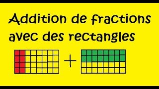 Vidéo : comprendre l'addition de fractions
