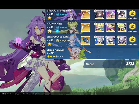 Nirvana Abyss AK:A (Ignite) | 733 | 496D | MMG (S1) CN (SSS) HoTr (S0) Kiana 3*