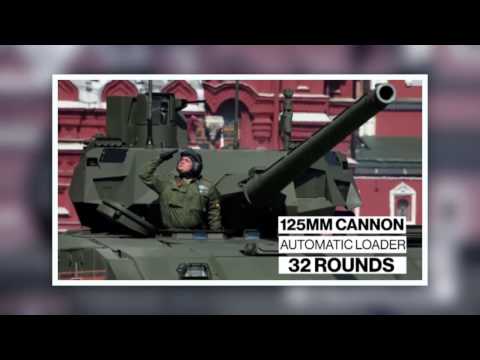 RUSSIA'S NEW SUPER TANK - Russia Shows Off Its New $8 Million Dollar T 14 Battle Tank