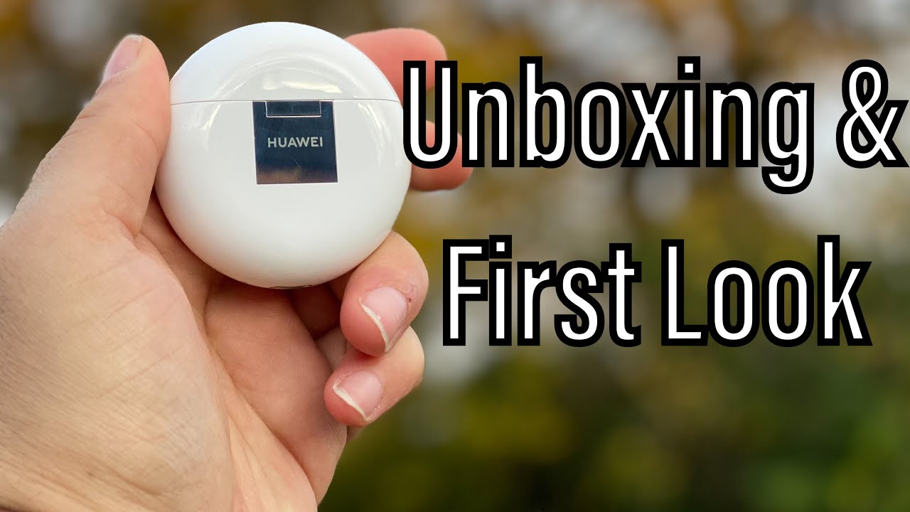 Huawei FreeBuds 3 Unboxing & First Look