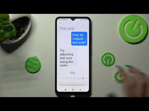 Adjust Font Size on POCO C50 / How to Change Text Size on POCO C50