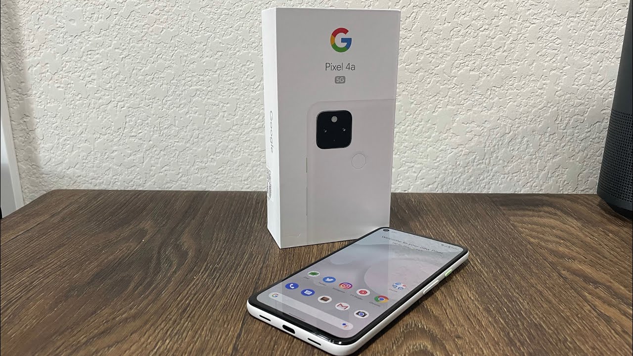 Google Pixel 4a 5G (CLEARLY WHITE) Unboxing!