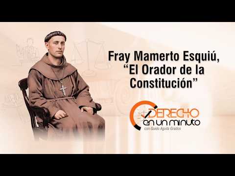 Fray Mamerto Esquiú, El Orador de la Constitución - DE1M #492