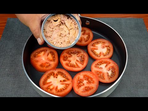 ¿Tienes atún y tomate en casa? Haz esta receta cuando tengas poco tiempo 😋😱#viral #cocina