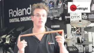 Video thumbnail for DrumWright Quick Guide to Zildjian Mike Mangini Signature Sticks by Drum Wright