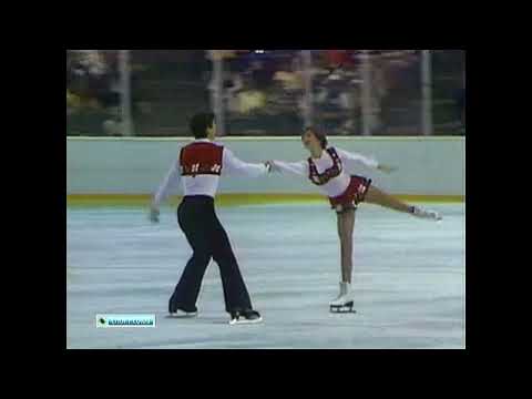 Марина Черкасова - Сергей Шахрай. ОИ 1980 ПП. Marina Cherkasova - Sergei Shakhrai. FS