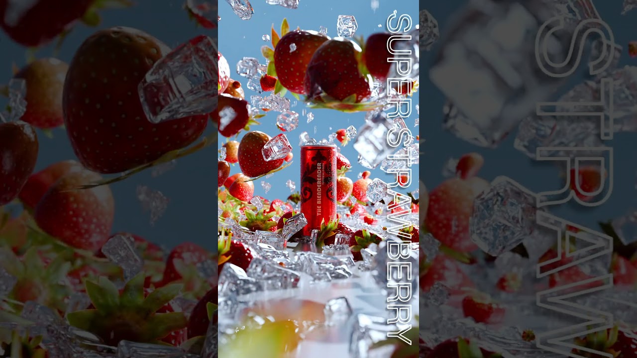 Blender Can Product Animation (The Blenderender Superdrink) #blender #productanimation