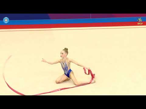 Vladislava Sharonova RUS Ribbon Qualifications - IT Sofia Cup 2019