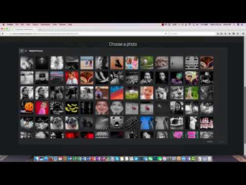 Build an article webpage on smugmug