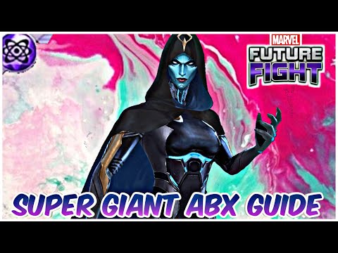 SUPER GIANT ABX GUIDE ON UNIVERSAL VILLAIN DAY (9.1M SCORE) (MARVEL FUTURE FIGHT)