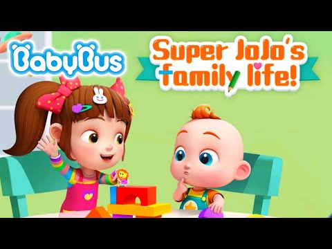 Super JoJo: My Home - Super Jojo's Family Life - BabyBus Game