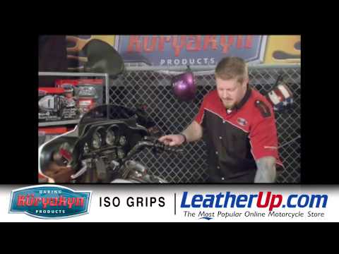 Kuryakyn ISO Grips Installation Guide at LeatherUp.com