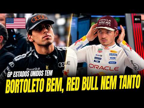 PROBLEMA NAS DUAS RED BULLS / BORTOLETO RECUPERA TERRENO / RUSSELL SUMIU DE NOVO / DEFESA DE FRANCO
