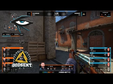 Illuminar vs GODSENT | Elisa Invitational Winter 2023