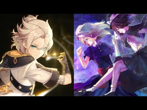 The Albedo Character Demo but I put Eurobeat over it