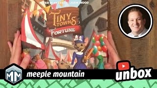 Tiny Towns: Fortune Unboxing