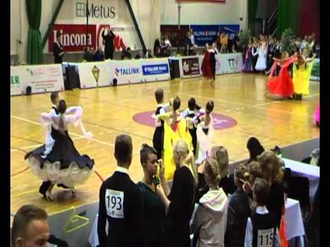 Sander Künnapuu ja Hermiine Aints, EMVstandard2012, juunior I C, Tango