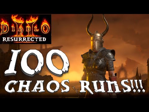 Diablo 2 Resurrected Ladder (Season 1):  GODLY Small Charm found in 100 Chaos Runs!!!