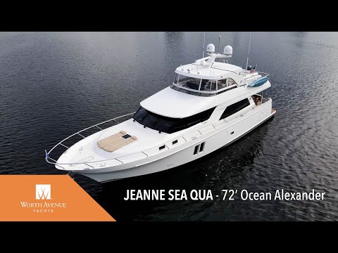 Ocean Alexander Pilothouse video