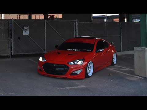 GENESIS COUPE STRAIGHT PIPE! 3.8 exhaust compilation (pulls/coldstarts)