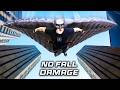 Real Flying Batman Cape No Fall Damage
