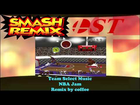 Smash Remix OST Extended - Team Select Music (NBA Jam) by coffee