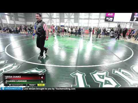 65 Lbs Quarterfinal - Vayda Chavez, NV Vs Julianna LaSavage, WI E30e