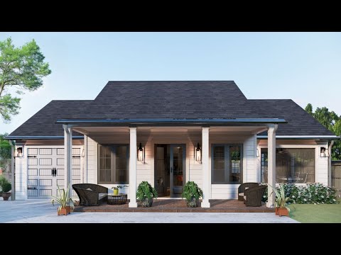 Cozy and Elegant: Unveiling the Perfect 1-Story House Design