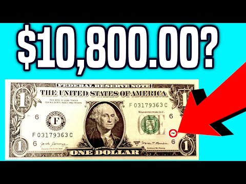 1 Dollar Bill Value Chart