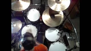 Honky Tonk Blues Huey Lewis The News drum cover Xavier Muff