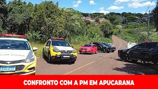 CONFRONTO COM A PM TERMINA COM DOIS MORTOS E UM FERIDO EM APUCARANA